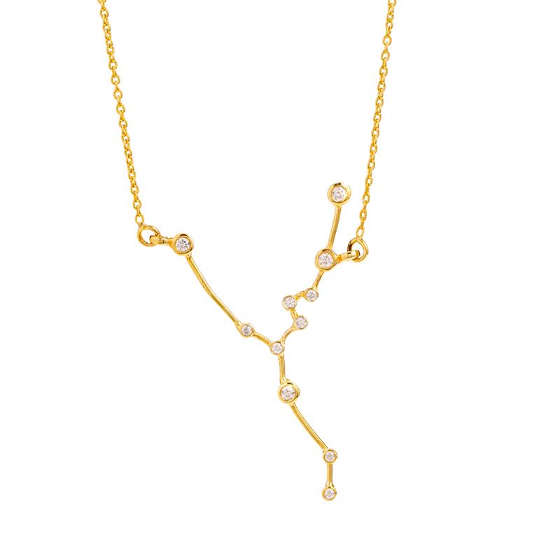 Taurus Zodiac Necklace